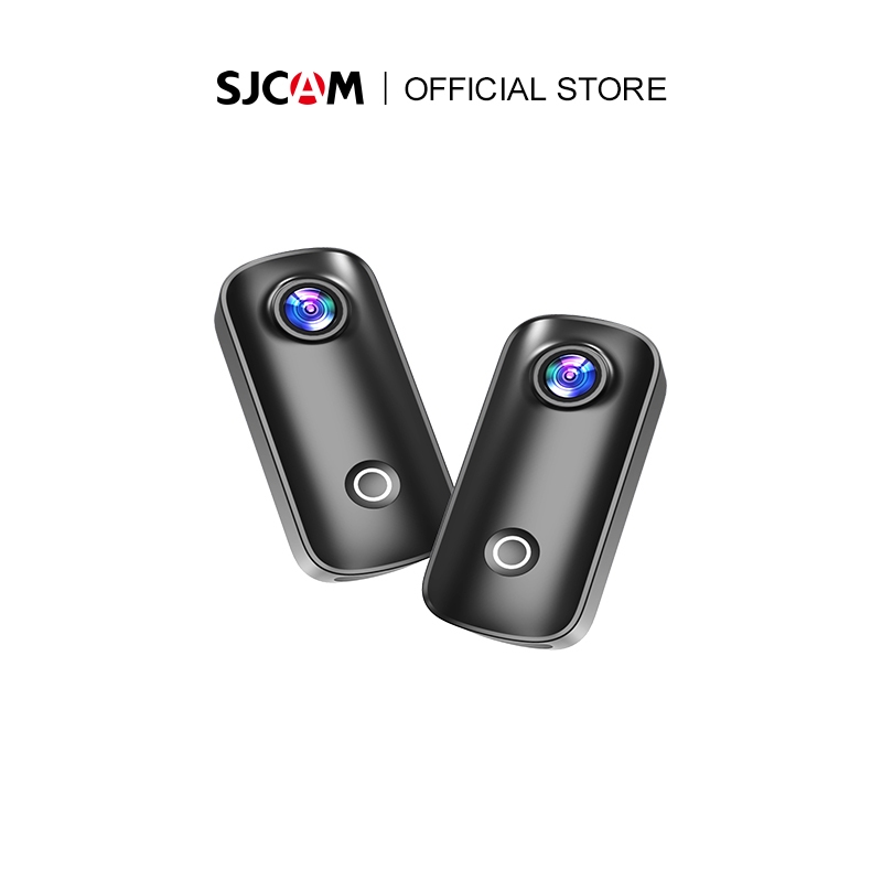 SJCAM C100+ Mini Action Camera 4K 30fps Video Digital Camera 30M Waterproof Magnetic Body Built-in Rechrageable Battery WiFi Connection APP Sharing Sport Camera