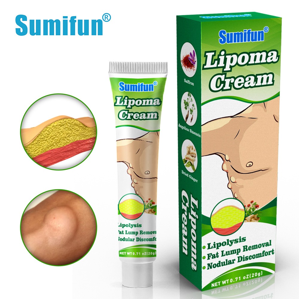 Lipoma Cream Ointment Fat Granule Care External Swelling Cellulite Ointment Skin Care lump Bulge skin Painless Removal Skin Tags Remover