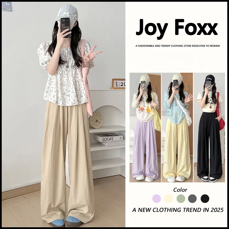 Women's 2026 New Breathable Crinkle Palazzo Pants | Textured Linen-Like Wide Leg | Modest Fashion (Buttercup/Pantai Green) | S-XL 40-75kg | Surau-Ready & Mamak-Proof