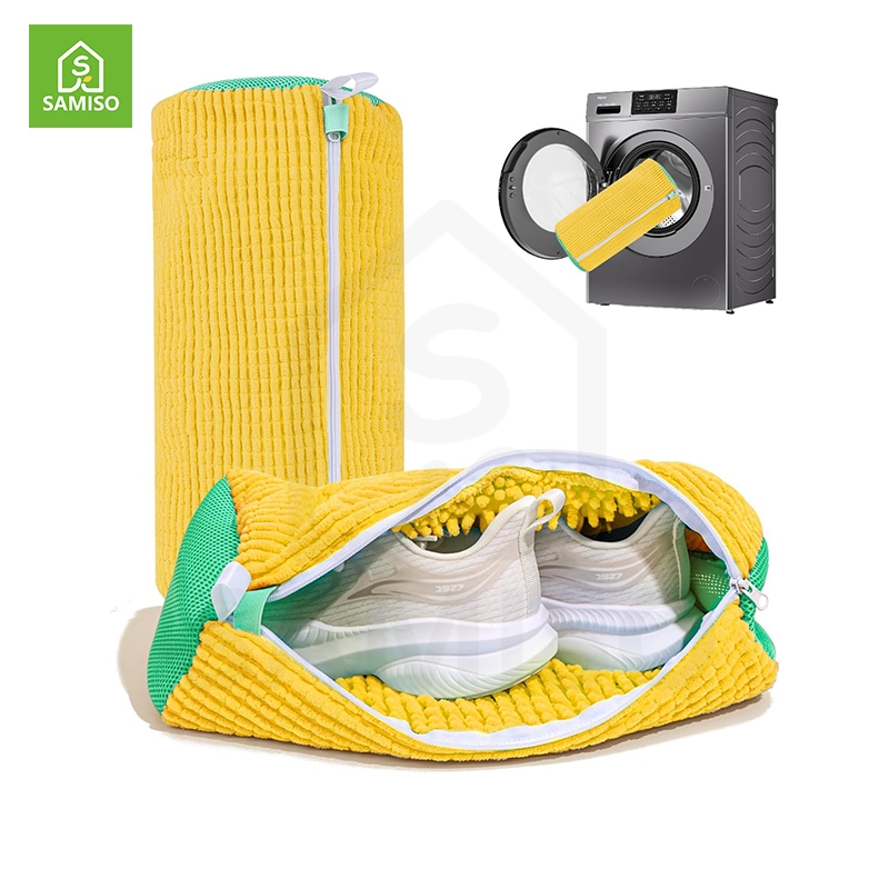 MY Stock Shoe Washing Machine Bag, Laundry Shoe Bag for Washer and Dryer Reusable Shoe Cleaning Bag for Sneaker Tennis Shoes Unstain Cleaner Kit