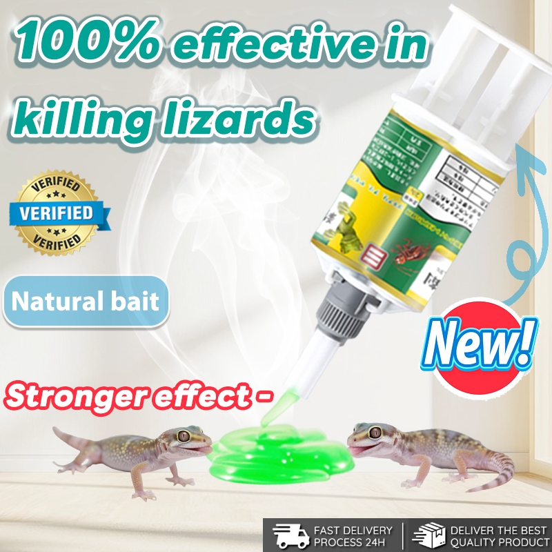 【100% effective and fast lizard killing】SG ubat cicak paling berkesan lizard killer racun cicak Bait can quickly kill lizards without harming people and pets racun cicak paling ber