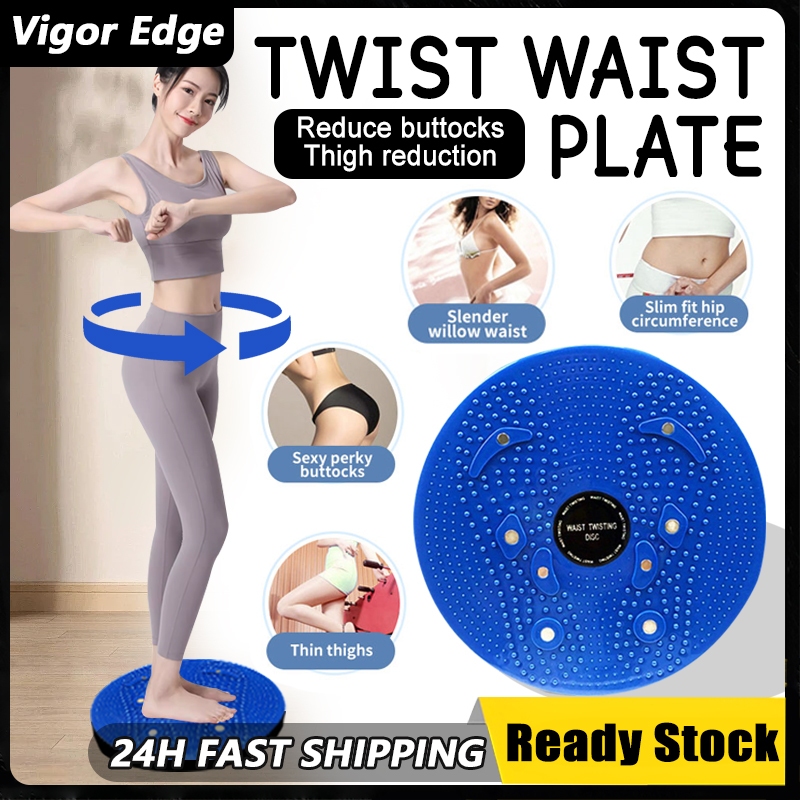 Waist Twisting Plate Magnetic Therapy Waist Twister Disc Balance Board For Gym Fitness Foot Massage Board Body Shaping Slimming 扭腰器转盘磁疗按摩 扭腰盘