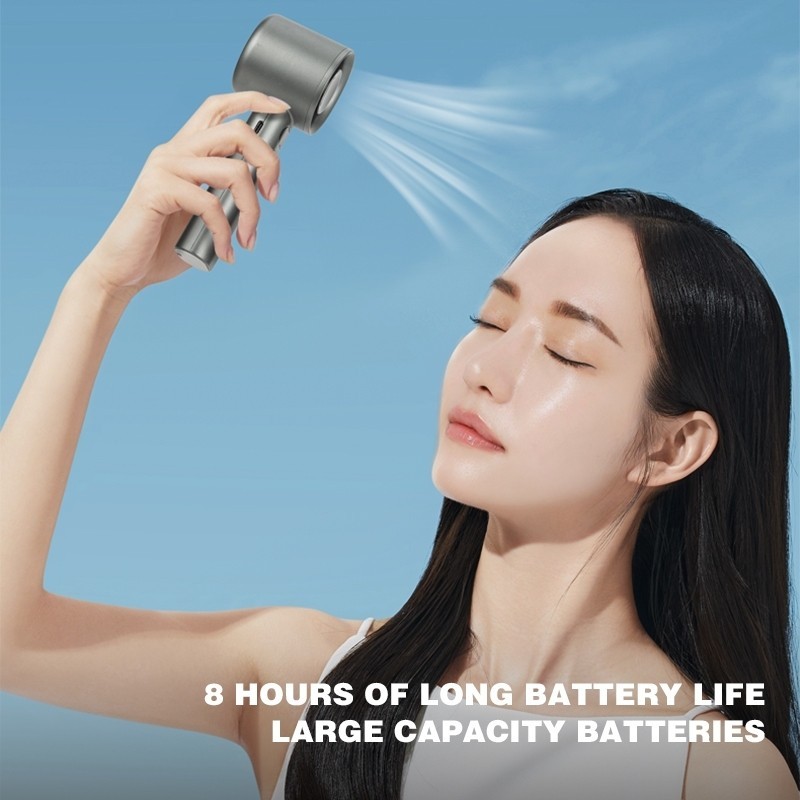【 120 Speed 】usb fan Portable USB Mini Fan kipas mini kipas tangan Mini Fan Rechargeable Handheld Fan with Led Display