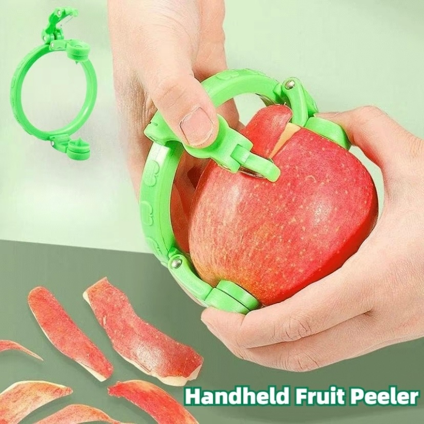 Apple Pear Handheld Fruit Peeler Fruit Skin Spiralizer Peeler Machine Household Kitchen Gadgets