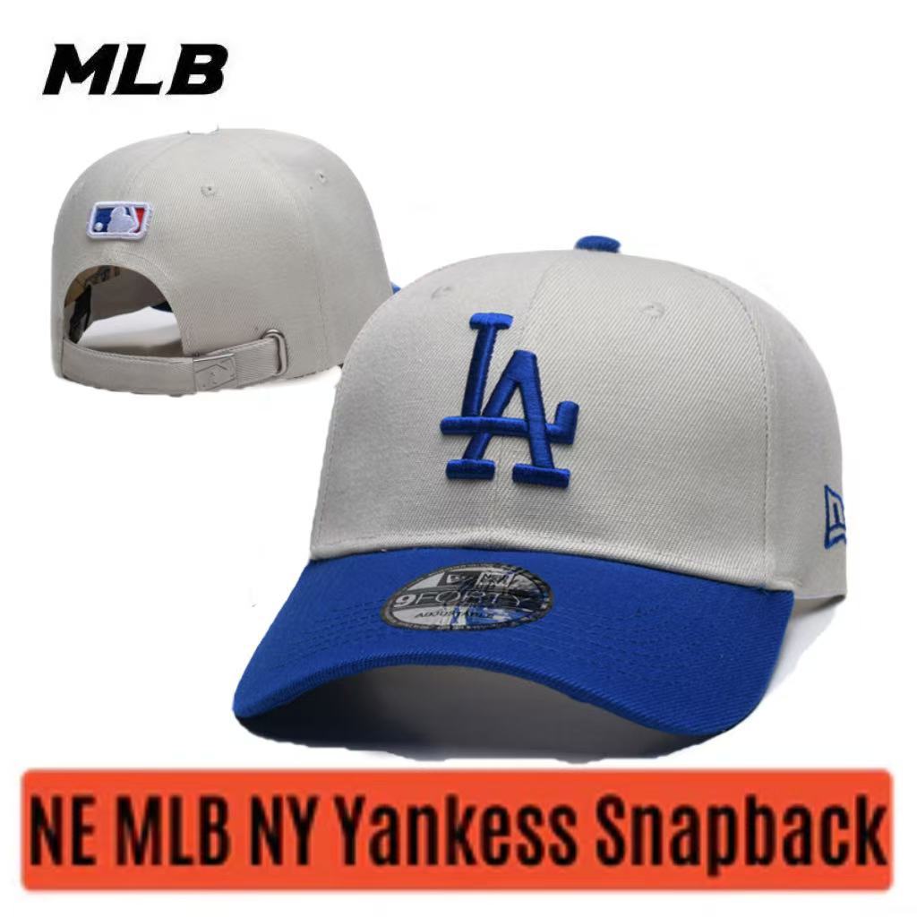 Korea Korea MLB Baseball Cap Adjustable Big Standard NY Yankees LA Men Women Couples Style Embroidered Sunscreen Cap