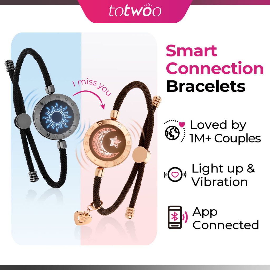 Buy bracelet couple touch and light Online With Best Price, May 2026