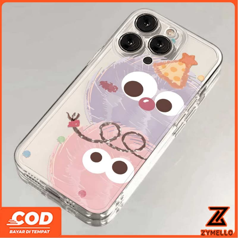Case for OPPO Reno 13F 5G Reno 13 Pro Reno12 F Reno 11F Reno 10 Reno 8Z Reno 7Z Reno 8T 5G Reno 6z Fashion cartoon blue powder coal ball shockproof TPU mobile phone case