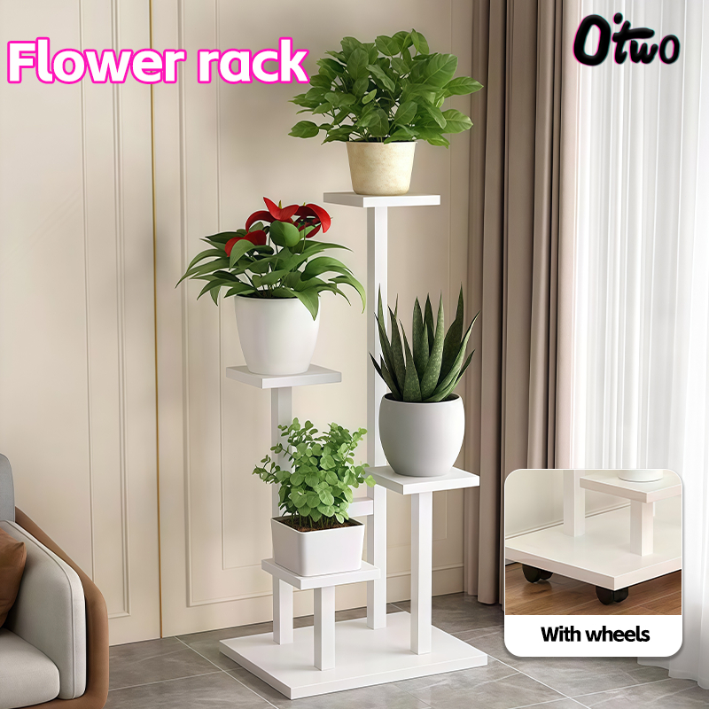 Tiered Decorative Flower Rack Flower Rack Stand Flower Pot Rack Decorative Tiered Flower Pot Rack