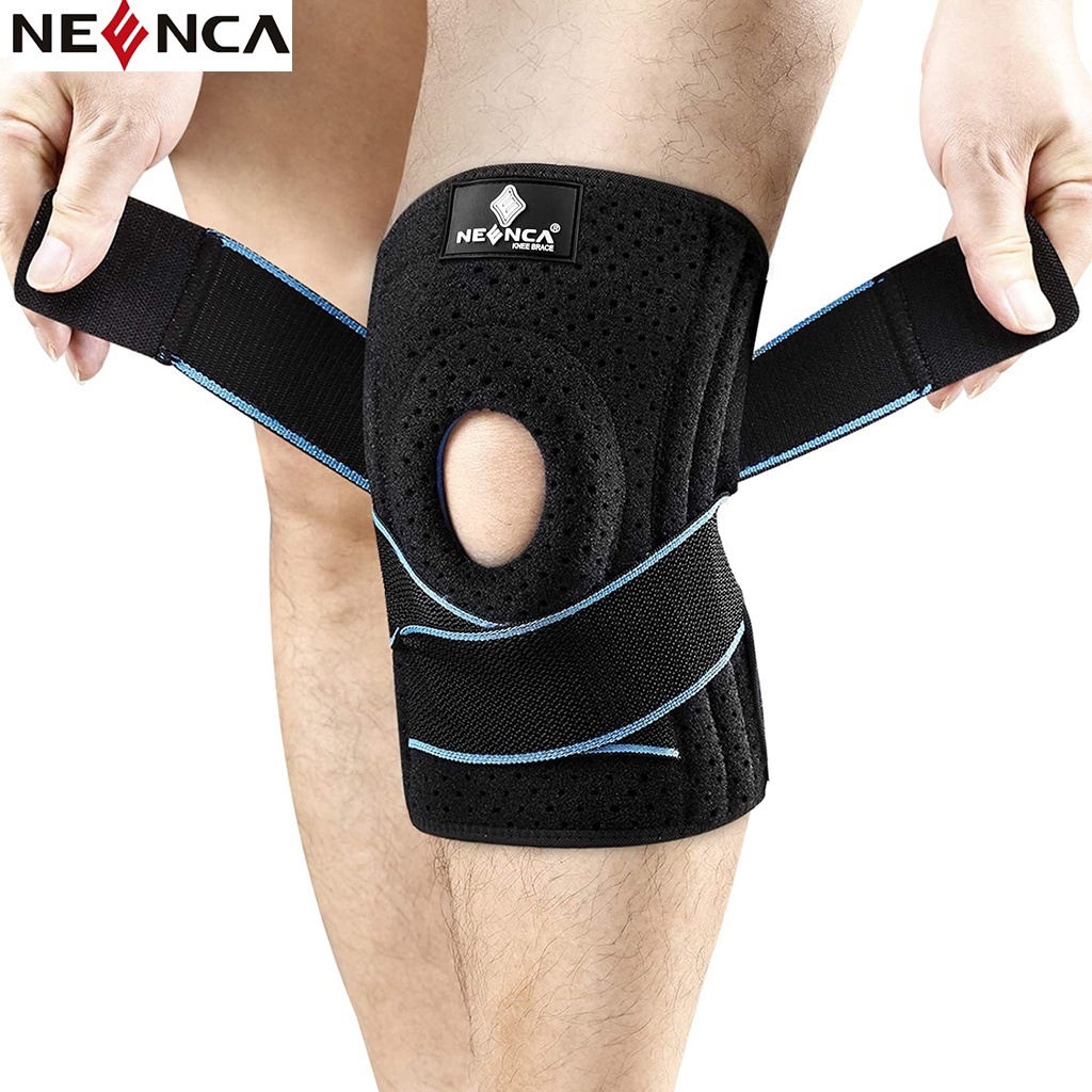 NEENCA Knee Brace With Side Stabilizers For Meniscus Tear Pain Injury Recovery Adjustable