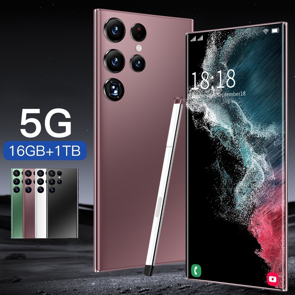 New Smartphone S24 Ultra 7.3 Inch 5G Mobile Android Phone unlock