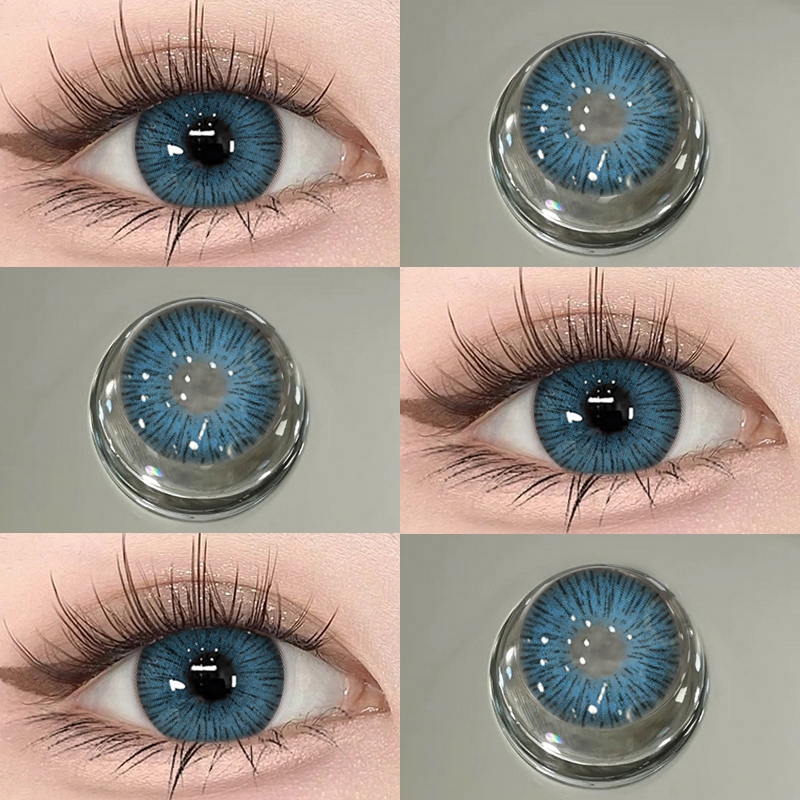 eyeshare contact lens 1 Pair Natural Color Eye Contact Lenses VIENNA chocolade High Quality Eye Color Lenses Annual Makeup 14.5mm