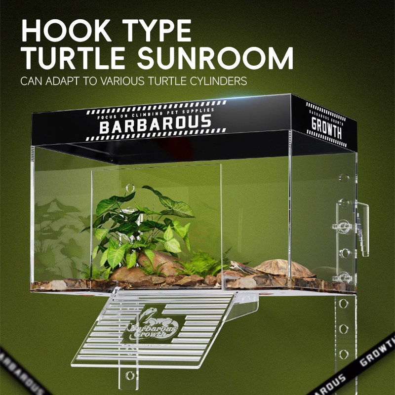 Hanging Turtle Platform Turtle Tank Accessories Turtle Basking Room High Water Level Turtle Climbing Platform 乌龟晒台
