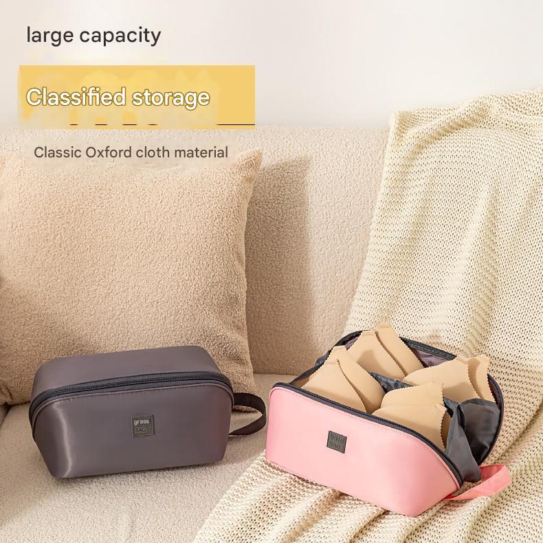 Travel Portable Storage Bag - 3-in-1 Socks & Underwear Organizer for Business Trips, Waterproof & Eco-Friendly