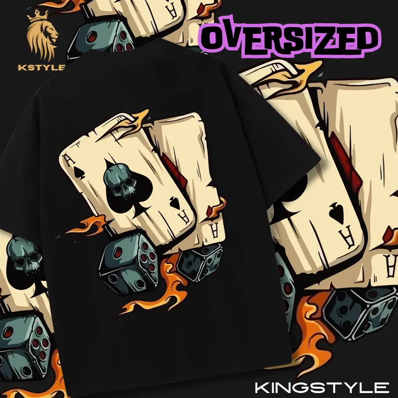 COD Limited 2025 Summer New Trend Unisex Heavyweight Cotton T-Shirt - Cool Print Loose Crew Neck