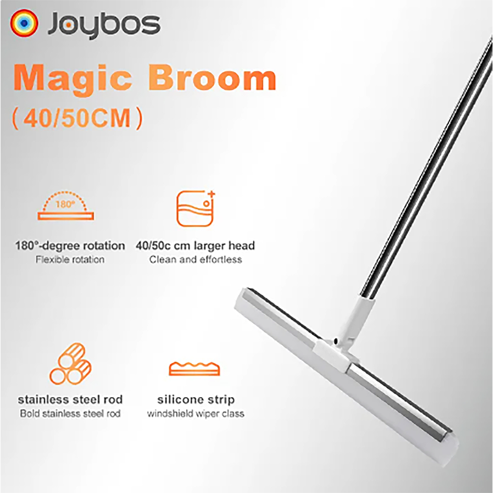 Joybos® Magic Broom Silicone Scraper Bathroom Hair Dust Water Stain Cleaning Tool