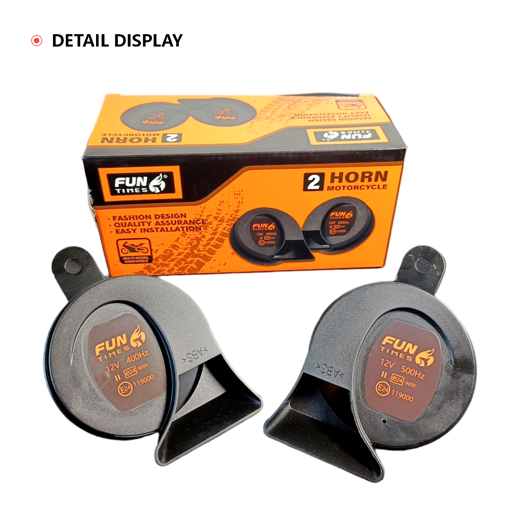 2PCS Car BM Horn 120db Snail Horn Bunyi Kuat Hon Kereta Car Horns Car Accessories Spare Part Replacement Aksesori Kereta Hon Siput Kereta