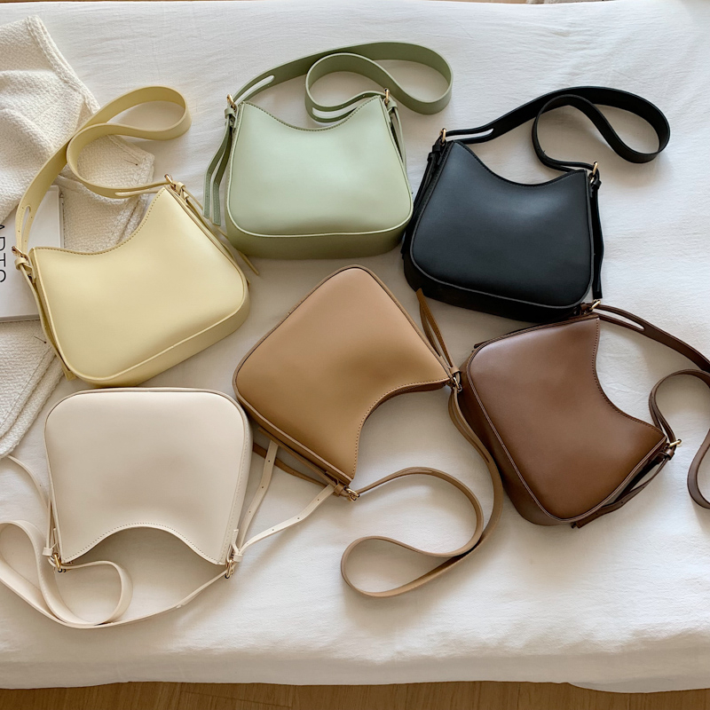 Simple Small Bag Female Messenger Bag Fashion Shoulder BagCasual Tote Bag Korean Female Bag
