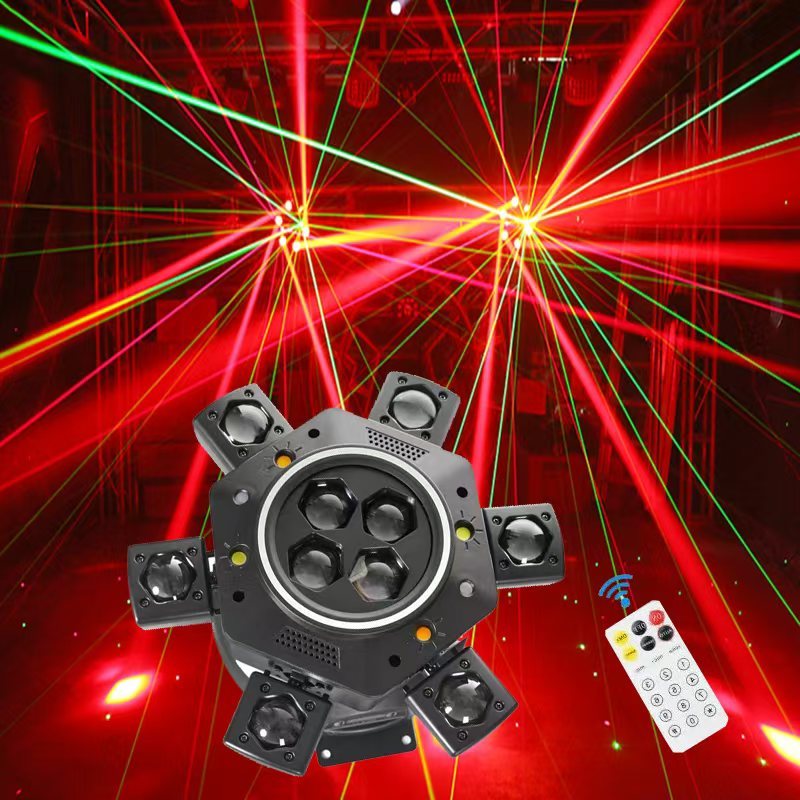 10x 270W RGBW 18 LED Par Stage Lighting DMX DJ Disco Light Club Gig Party Show - View #4