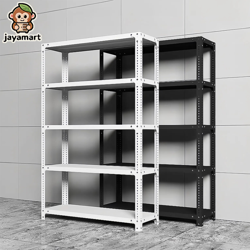 Metal Boltless Rack【?Malaysia Ready Stock】Adjustable Storage Rak Kitchen Store Warehouse Serbaguna