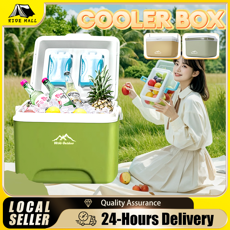 Ice Cooler Box 6L/16L/30L Dragonware Denki Expo Ice Bucket Kotak Penyejuk Storage Container Bekas Ais Ice Box Food Makanan Drink Beverage Keep Cold Kotak Sejuk