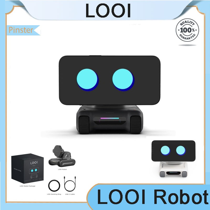 LOOI Robot ChatGPT Integrated Biomimetic Behavior System AI with Personality 10W Wireless Phone Charging