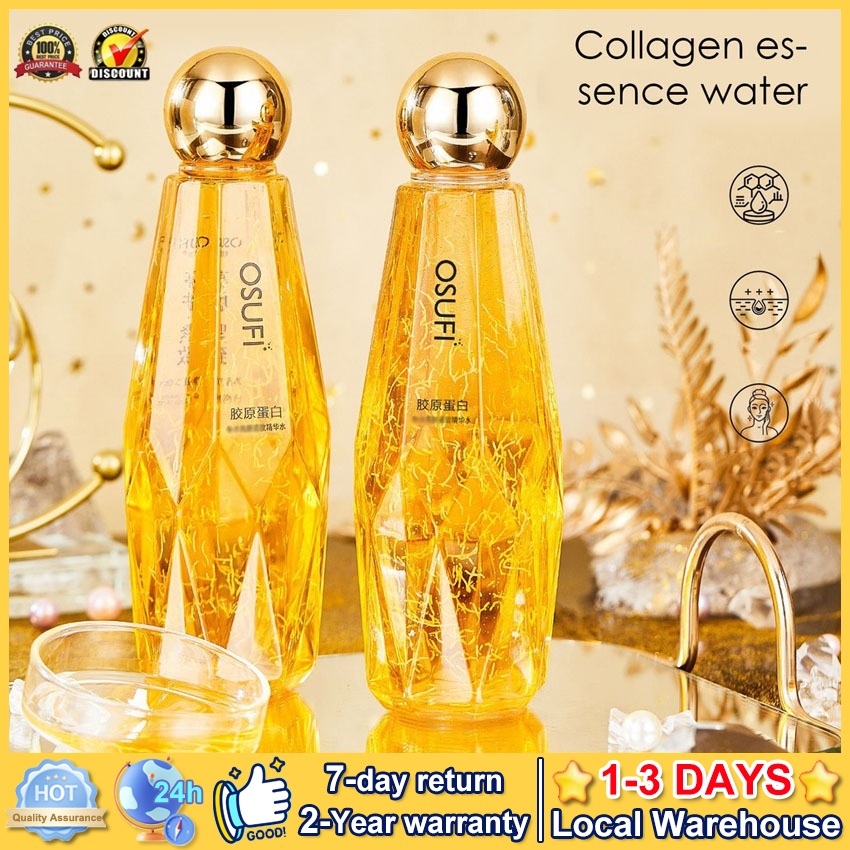 2Days⭐Local Warehouse⭐ OSUFI Collagen Face Serum Anti Aging Smoothing Lines Facial Care Essence Moisturizing Whitening Serum Beauty Skin Care Products