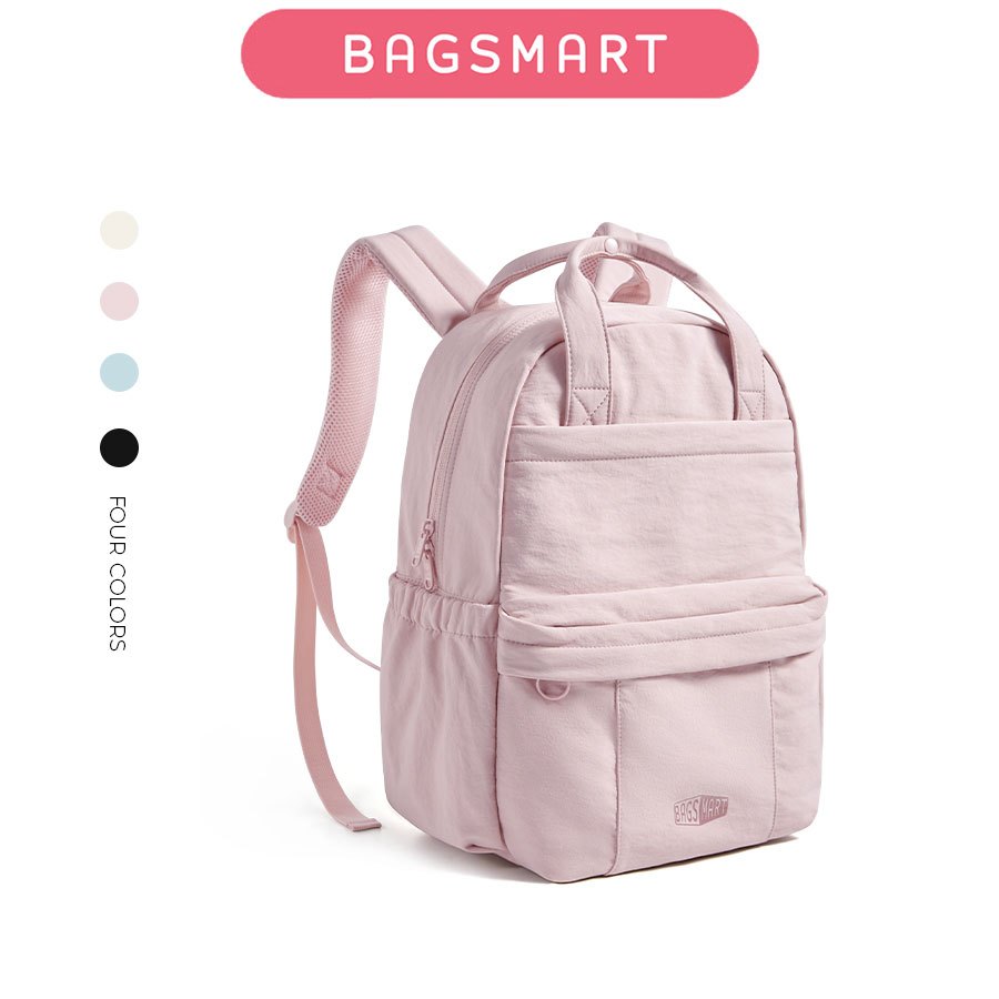 BAGSMART Casual Backpack 14 Inch Laptop School Bag College Bookbag Daypack Travel Backpack for Men Women