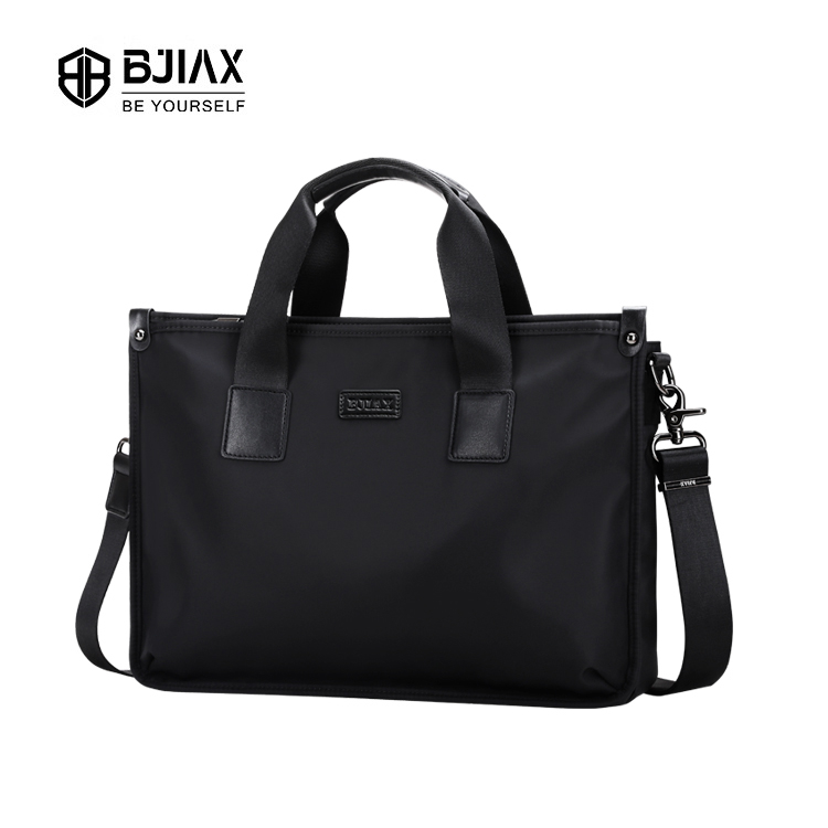 BJIAX Secret Compartment Executive Polo Men Shoulder Bag(15.6‘‘）