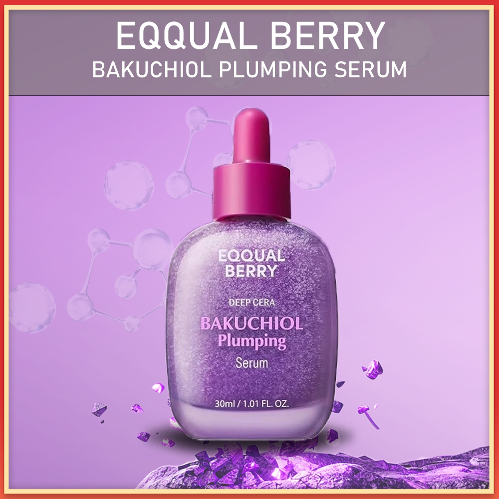 EQQUAL BERRY BAKUCHIOL PLUMPING SERUM 30ML