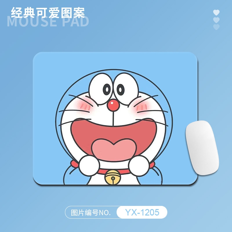 Doraemon Cartoon Mouse Pad Mouse Pad Giant Mouse Pad Mouse Pad for Large Games Keyboard Pad Special Design for Laptop Computer 26cm*21cm Anti-leak stitching Mouse Pad