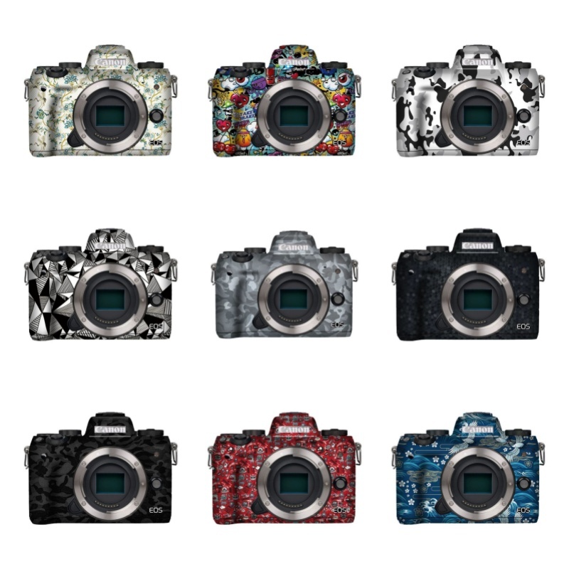 Canon camera protective sticker, suitable for Canon M5 camera protective film, Canon camera accessories, Canon camera stickers, Canon M5 camera surface protective film