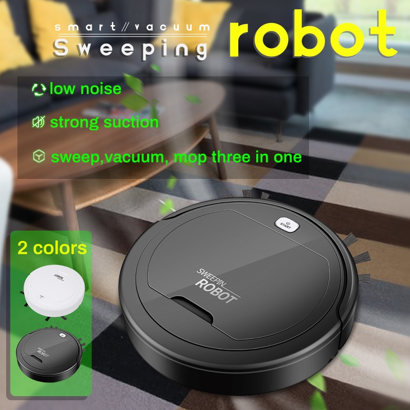 3-in-1 Smart Robot Vacuum Cleaner