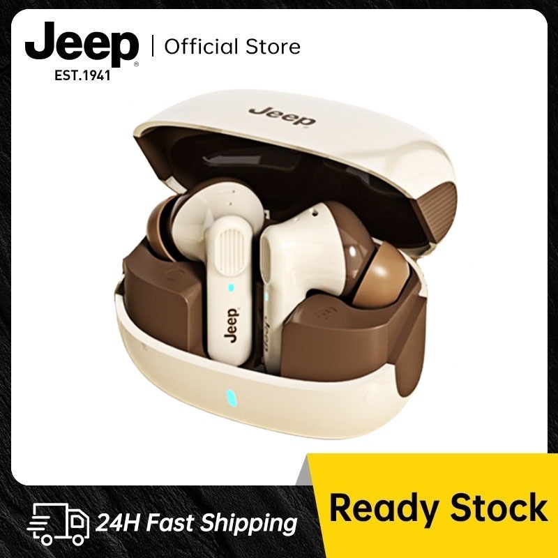 [Ship In Malaysia] Jeep EW121 EW133 TWS True Wireless Bluetooth 5.4 Earphones HiFi HD Calls Noise Cancellation Headset