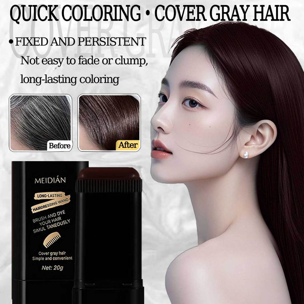 KOKIRA hair dye pewarna rambut (Cover gray hair & No scalp staining) 染发膏