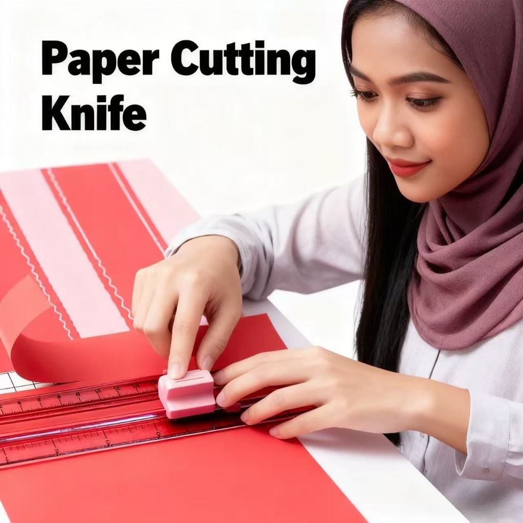 Paper Cutter Trimmer A4/A5 Portable 10 Sheets Photo Replaceable Blade Pemotong Kertas office school 切纸机