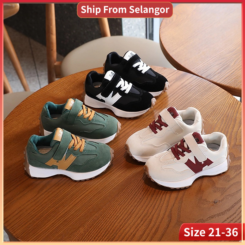 Ready Stock Size 21-36 Kasut Baby Girl Sneakers Kids Shoes Boy Sports Shoes Children's Running Shoes Kasut Budak Lelaki