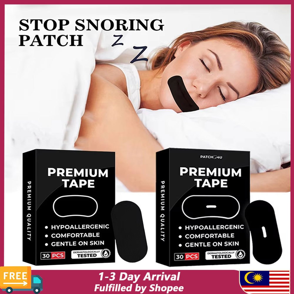 （?MY stock?）60Pcs Mouth Tape Sleeping Prevent Snoring Gentle Sleep Strip For Home Travel Mouth Tape Prevent Mouth Breathing For Sleeping