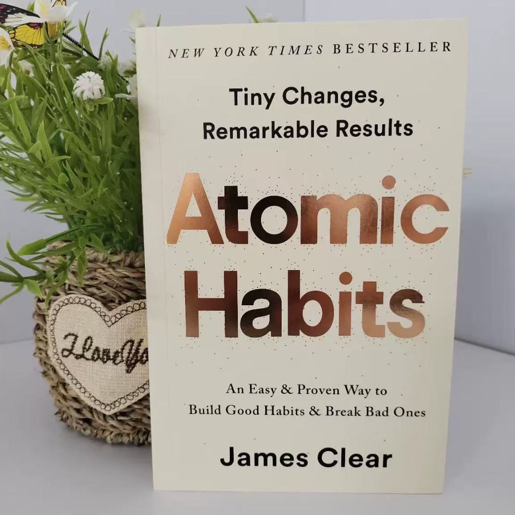 Atomic Habits By James Clear An Easy & Proven Way Self-management Self-improvement Adult Reading Book , Self Help