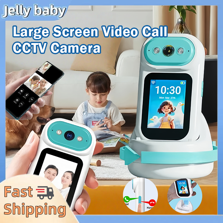 Large Screen Video Call CCTV Camera Child monitor Two-Way Video Call Smart Auto Tracking Wifi 360° Rotation