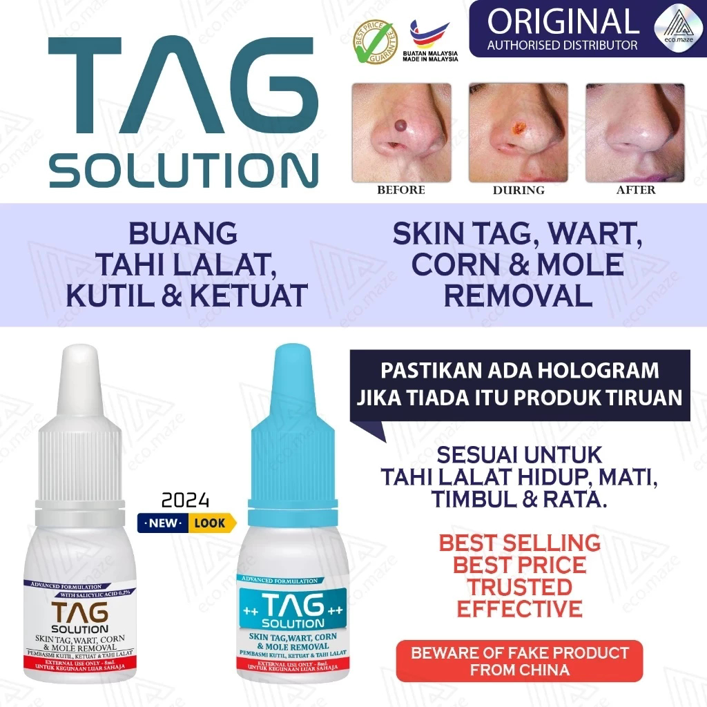 Skin Tag, Mole, Wart & Corn 8ml