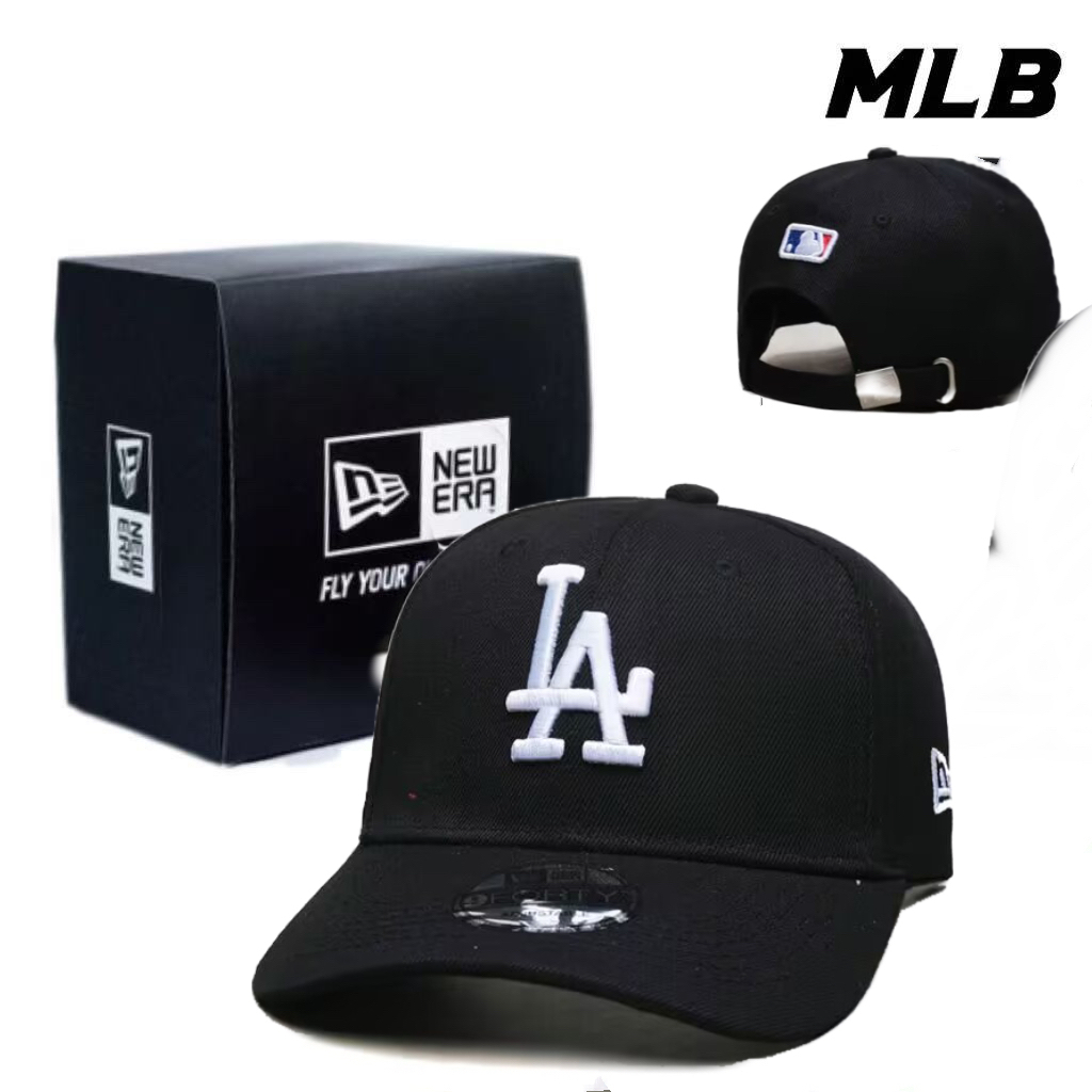 11.11 SHOPEE baseball cap NY New Era York Yankees white black embroidery import