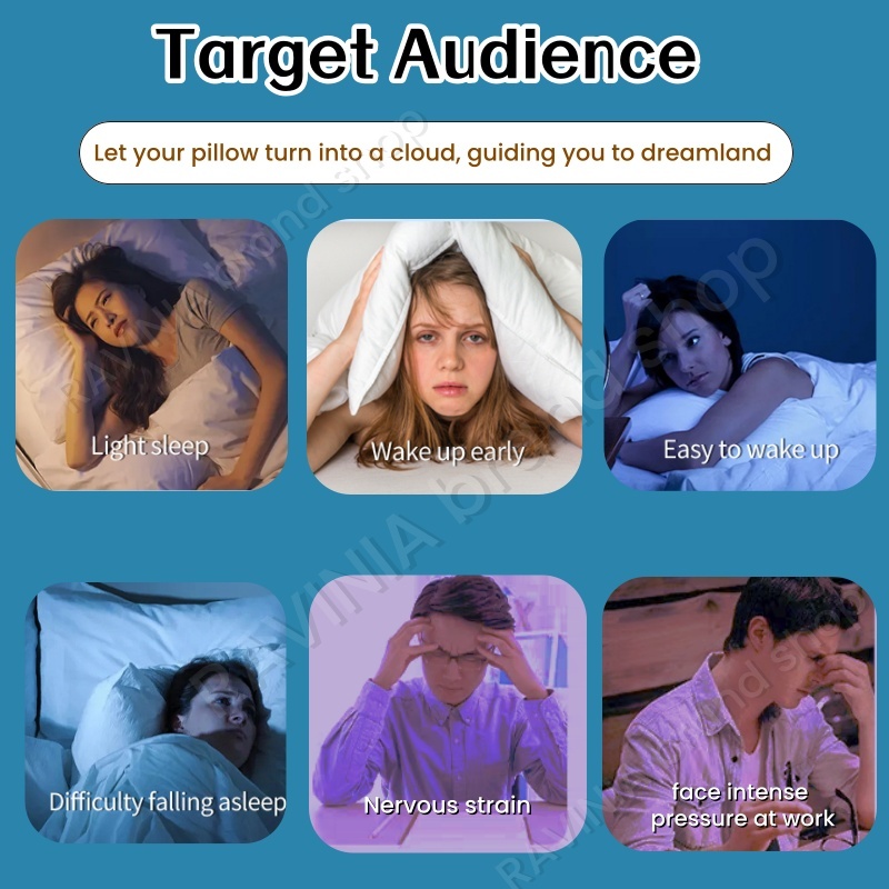 Deep sleeping spray 60ml Sandalwood Sleep Mist Insomnia Sleep Type insomnia Sleep aid spray ubat spray bius tidur助眠喷雾