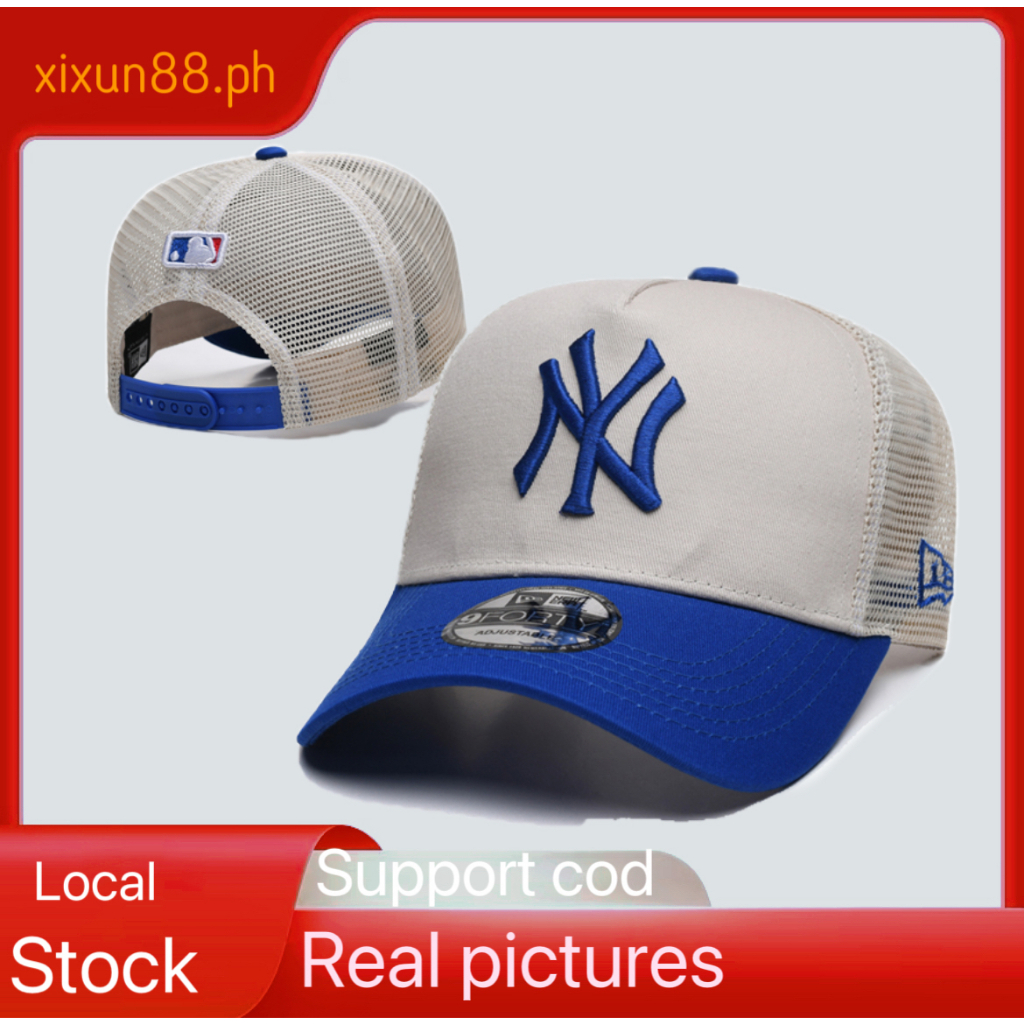 Korean Mlb Baseball Cap Yankees Team Unisex New York Caps Couple Shade Ny Embroidery Hat Hip Hop