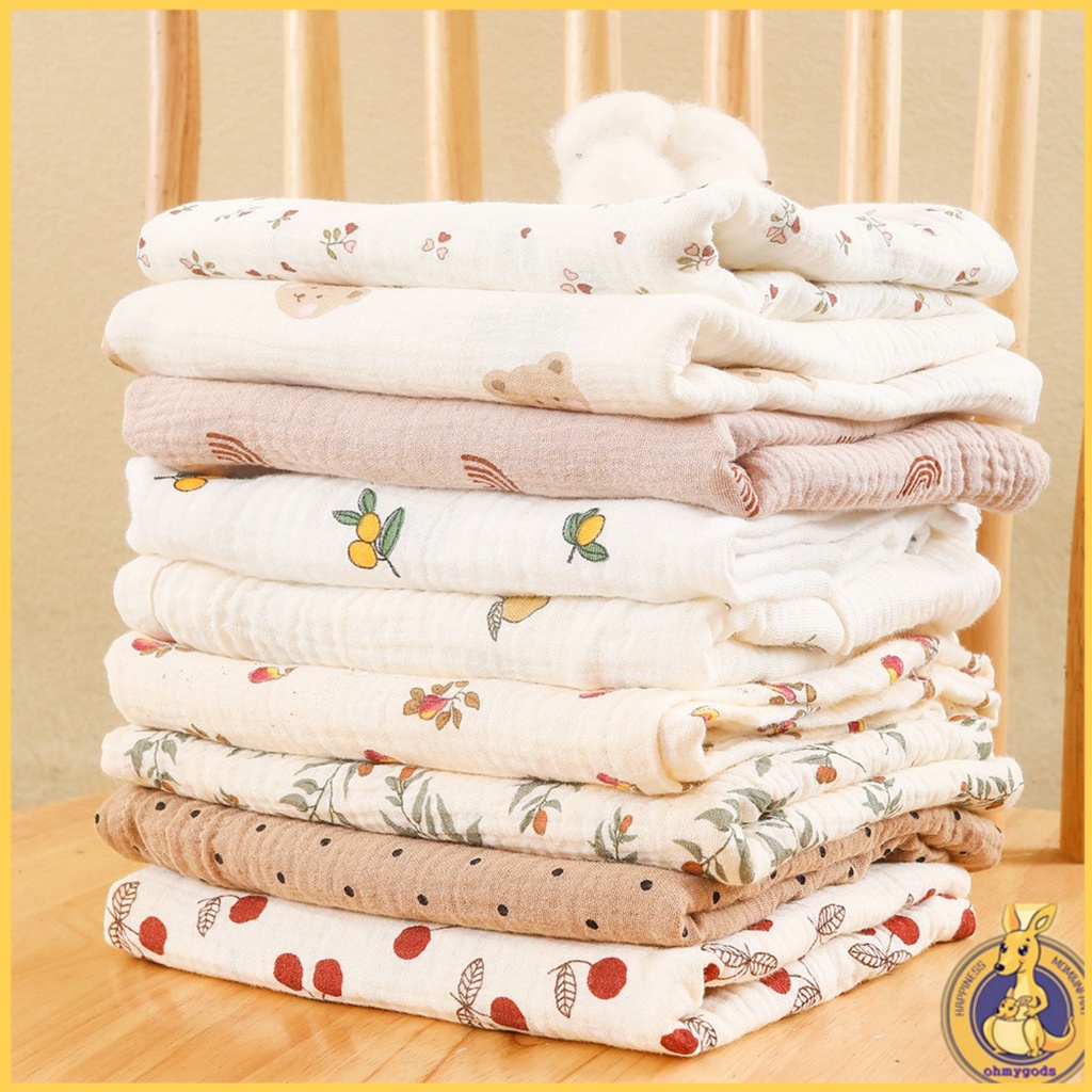 OMG* 85 x 65cm Baby Swaddle Blanket Boy Girl Bath Blanket Newborn Comfortable Ultra Soft Towel