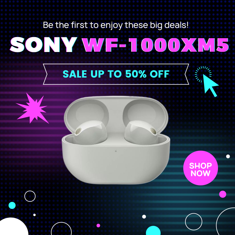 SONY WF-1000XM5 Wireless Noise Cancelling Headphones