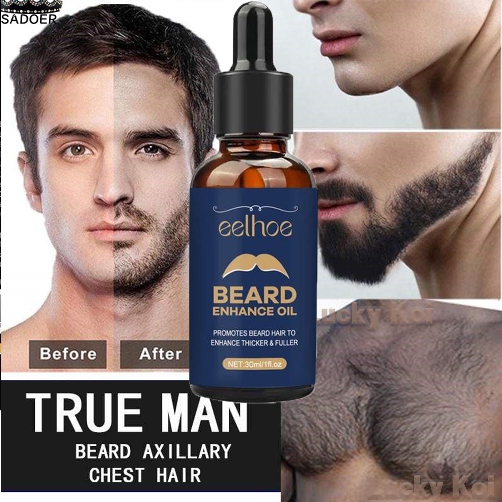 Men Beard Growth Oil Beard Care Oil Beard Growth Serum Tonic Thicker Beard Power Serum Beard Growth Essential Oil 30ml