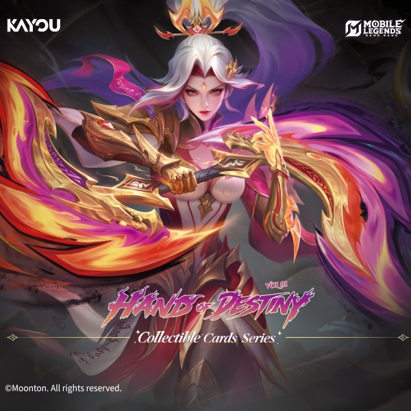 (Carton-48boxes) Mobile Legends:Bang Bang-CollectibleCards-Hand of Destiny-001A-SEA
