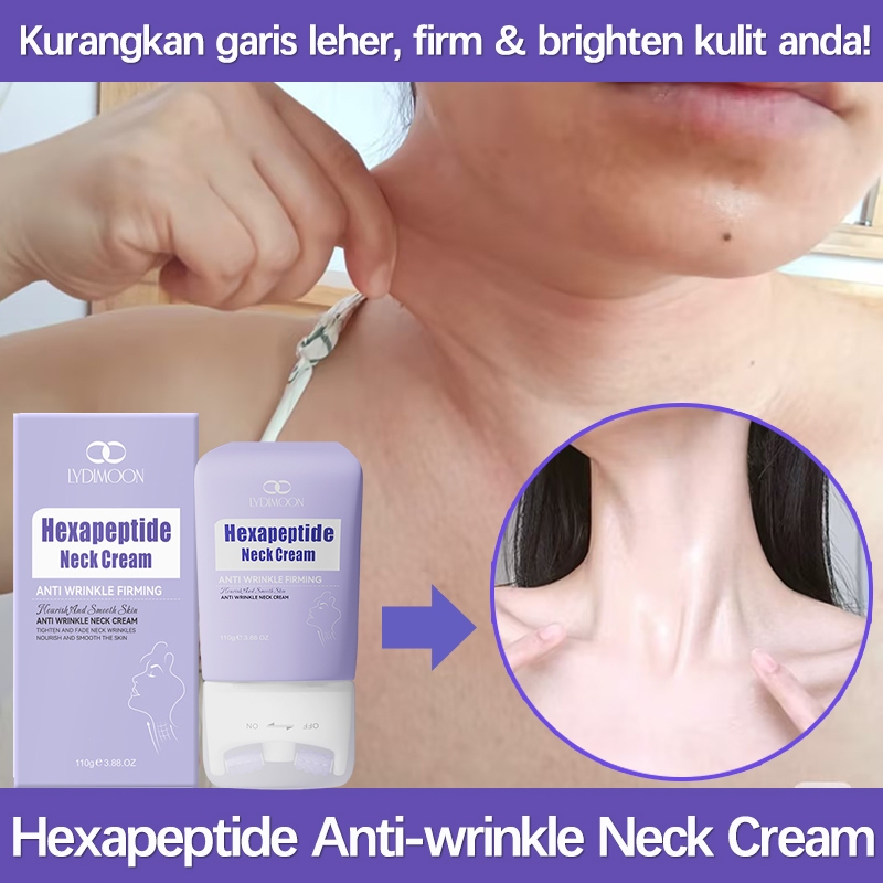 Neck cream LYDIMOON Hexapeptide Anti-Wrinkle Neck Cream Anti-Wrinkle Firming brightening&Moisturizing 110g
