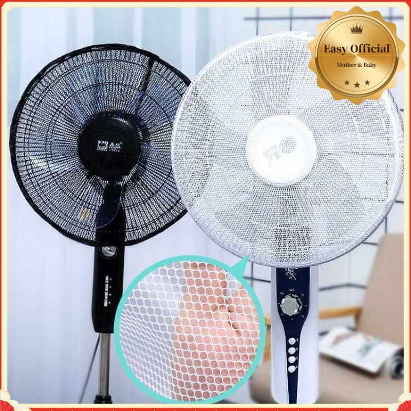 only cover！！！！Round Eletric Fan Anti-pinching Finger Protector Protective Cover Safety Mesh Net For Fan Dust Cover Children Guard Net Bag