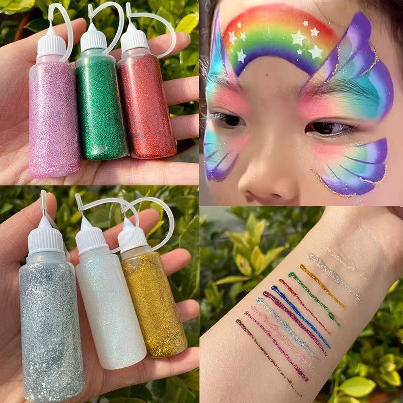 [New Colors Are Coming] Genuine Silver Gold Hook Line Glitter Eye Makeup Sequins